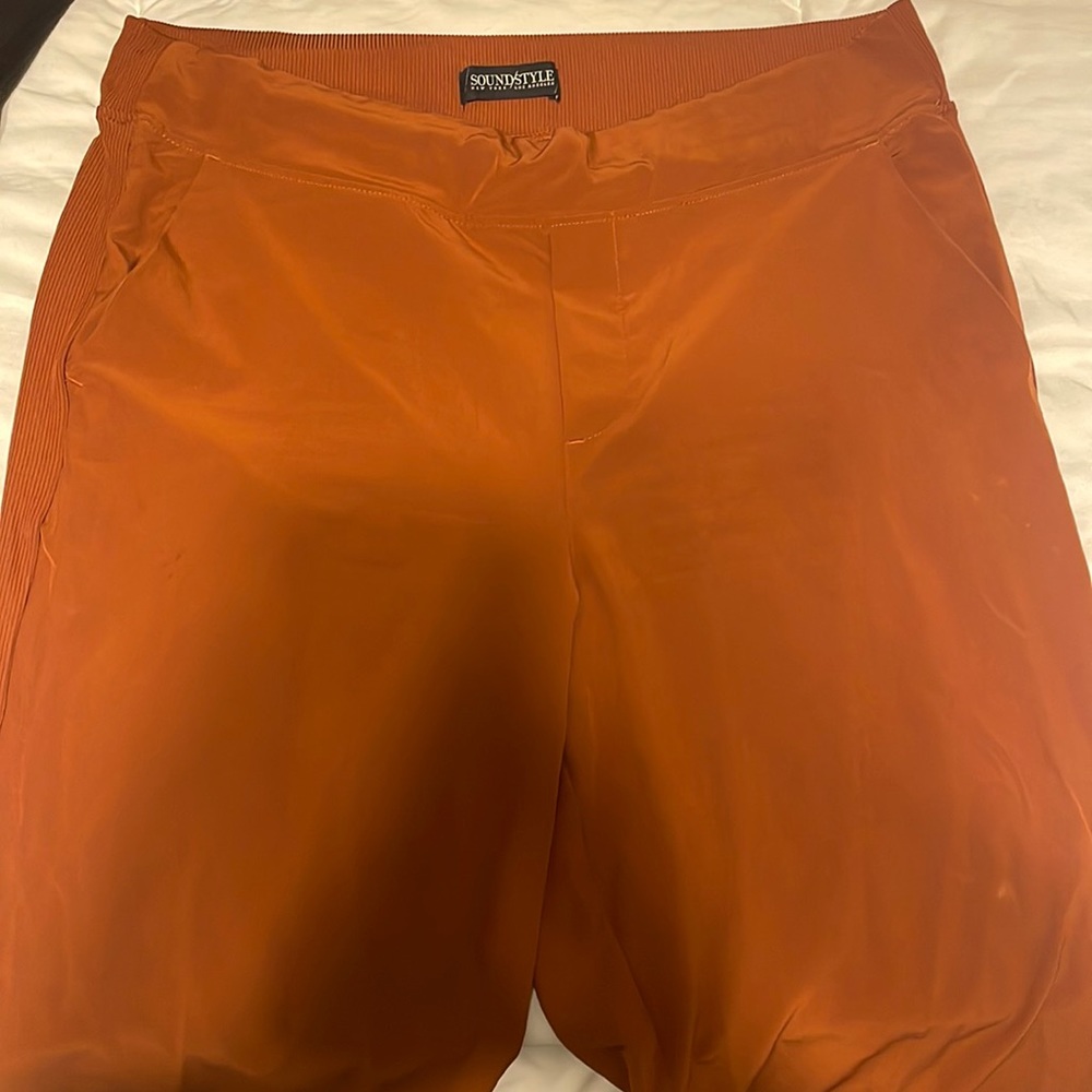 Rust dress pants, worn once!